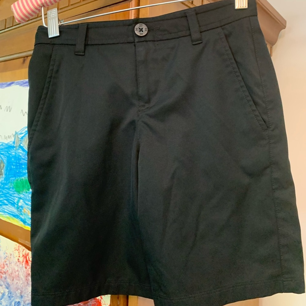 Boys button under armour shorts